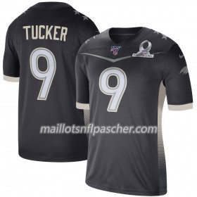 Maillot Baltimore Ravens Justin Tucker 9 Nike 2020 AFC Pro Bowl Game 100th - Homme